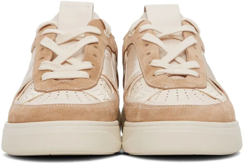 Valentino Garavani Off-White & Tan VL7N Sneakers (XY2S0C58SJE)
