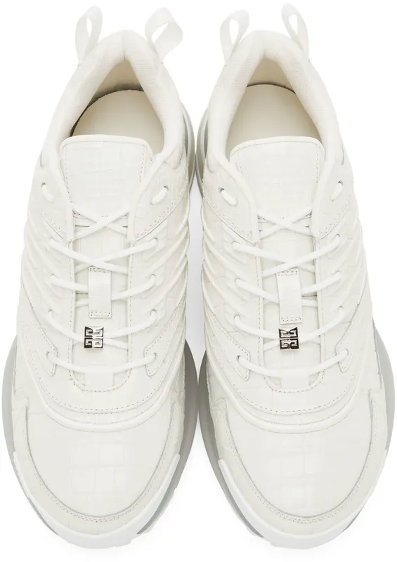 Givenchy Off-White Croc GIV 1 Sneakers (BE001ME11L)