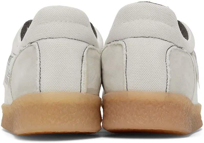 MM6 Maison Margiela Black Inside Out 6 Court Sneakers (S66WS0061 P4403)