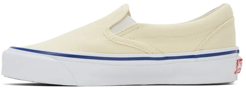 Vans Off-White OG Classic Slip-On LX Sneakers (VN0A45JK0RD)