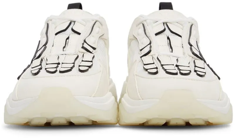 AMIRI White & Black Bone Runner Sneakers (PS22MFS001-182)