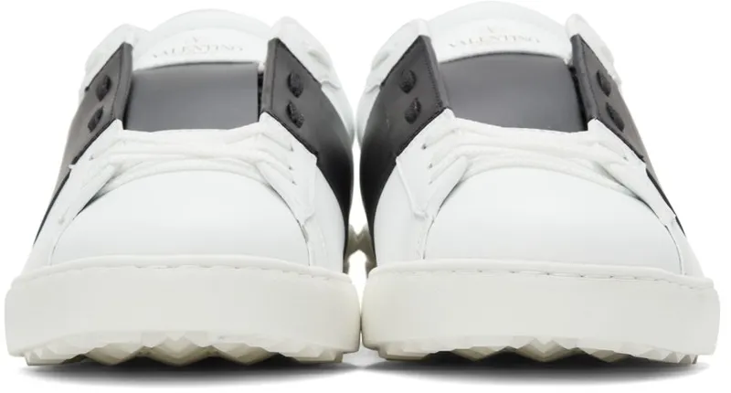 Valentino Garavani White & Black Open Sneakers (WY2S0830BLU)
