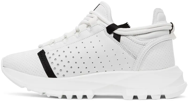 Givenchy White & Black Spectre Sneakers (BE0019E0SV)