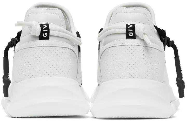 Givenchy White & Black Spectre Sneakers (BE0019E0SV)