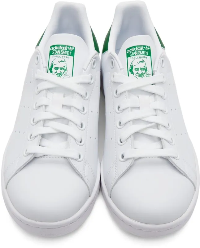 adidas Stan Smith Cloud White Green (W) (Q47226)