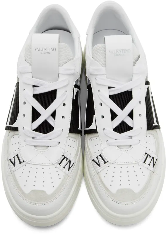 Valentino Garavani White & Grey VL7N Sneakers (XY2S0C58WRQ)
