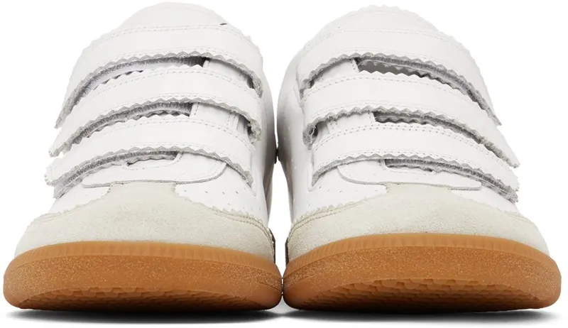 Isabel Marant White Bethy Vintage Sneakers (00MBK0048-00M001N)