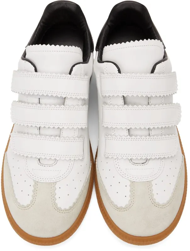 Isabel Marant White Bethy Vintage Sneakers (00MBK0048-00M001N)