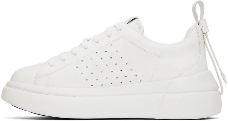 RED Valentino White Bowl Sneakers (XQ2S0E11STP)