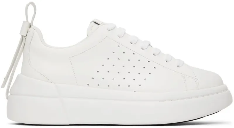 RED Valentino White Bowl Sneakers (XQ2S0E11STP)