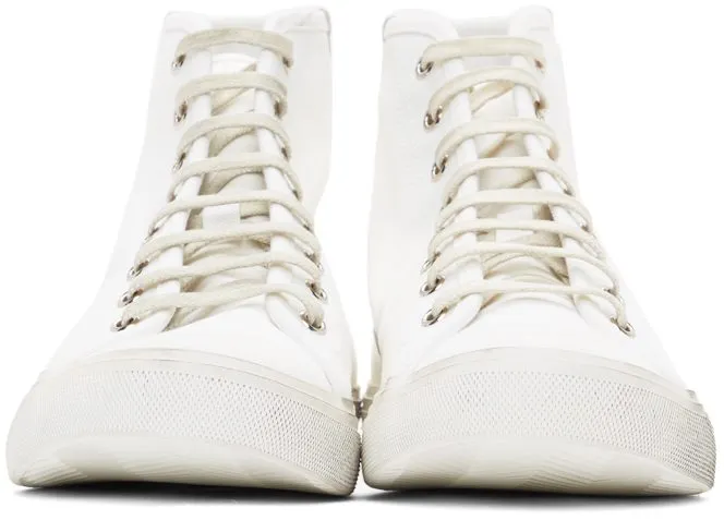 Saint Laurent Black Malibu High Sneakers (606075GUZ20)