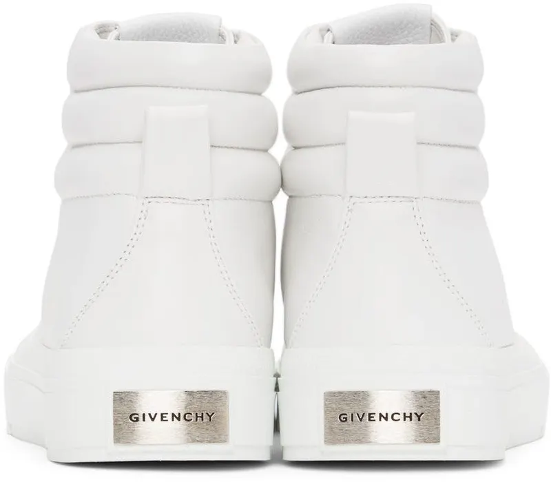 Givenchy White City High-Top Sneakers (BH005LH140)