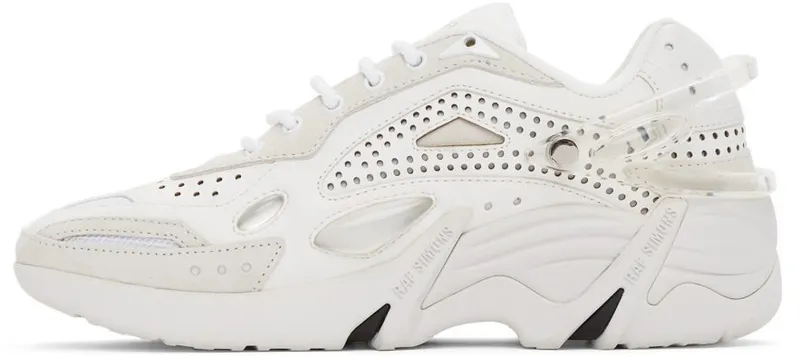 Raf Simons White Cylon-21 Sneakers (HR740003S)