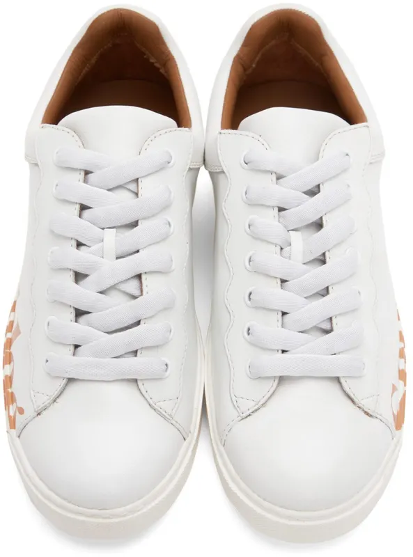 See by Chloé White Essie Sneakers (SB33125A 10101)