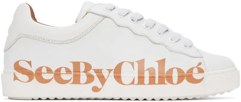 See by Chloé White Essie Sneakers (SB33125A 10101)