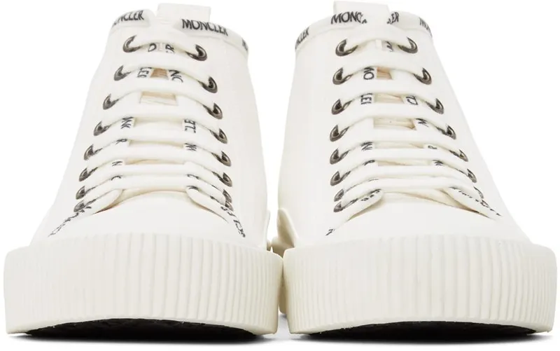 Moncler White Lissex Sneakers (G109B4M7274002SSA)