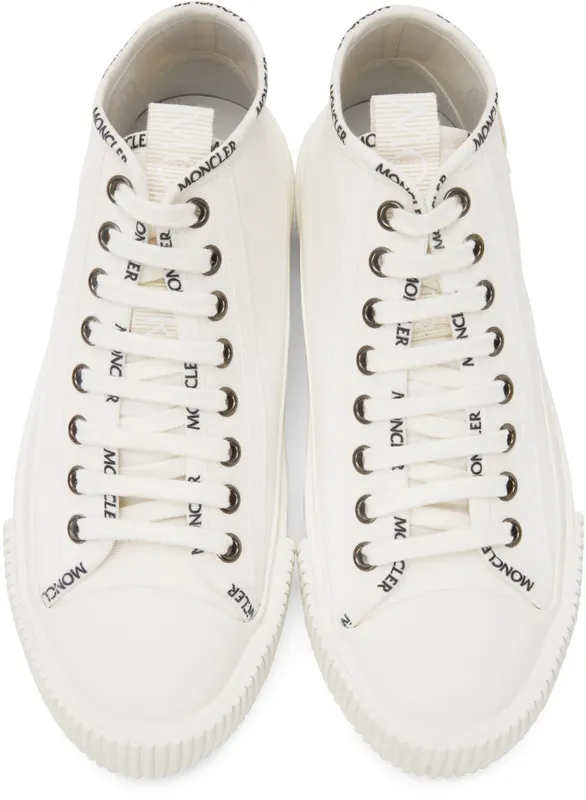 Moncler White Lissex Sneakers (G109B4M7274002SSA)