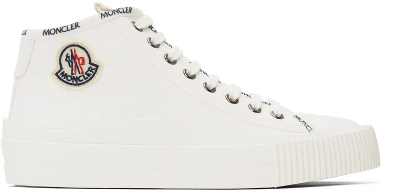 Moncler White Lissex Sneakers (G109B4M7274002SSA)