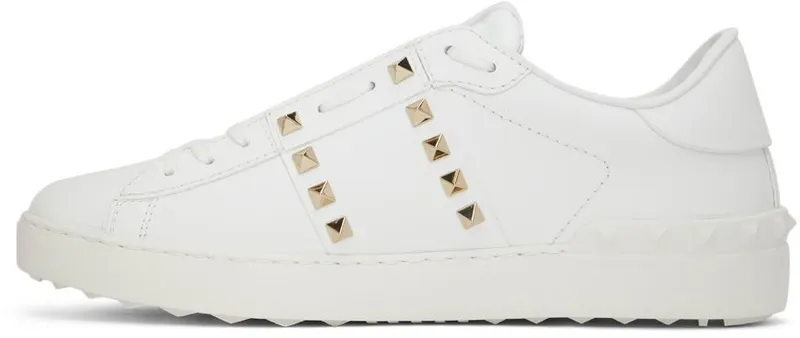 Valentino Garavani White Rockstud Untitled Sneakers (XY2S0931BHS)