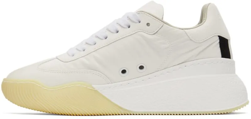 Stella McCartney White Runner Loop Sneakers (800145N0071)