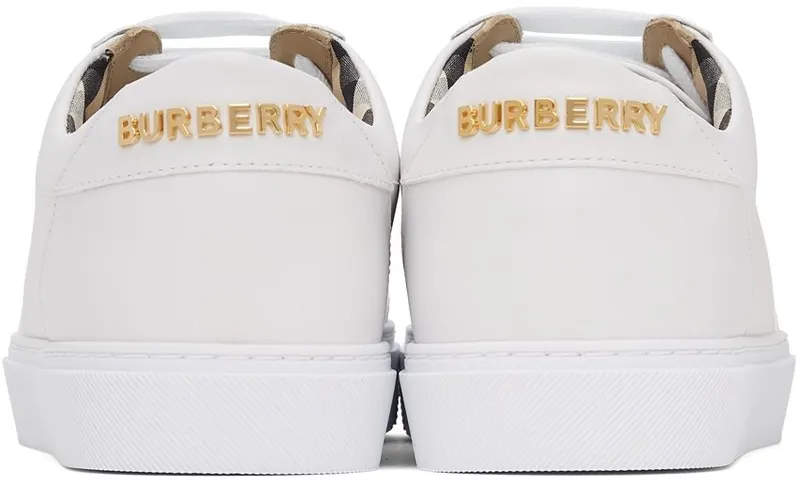 Burberry White Salmond Sneakers (8037250)