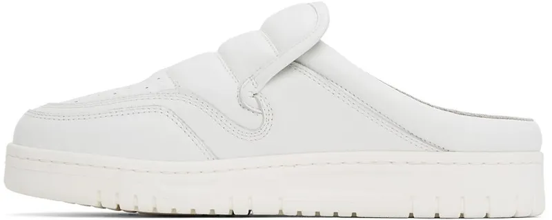 Acne Studios White Slip-On Mule Sneakers (BD0195-)