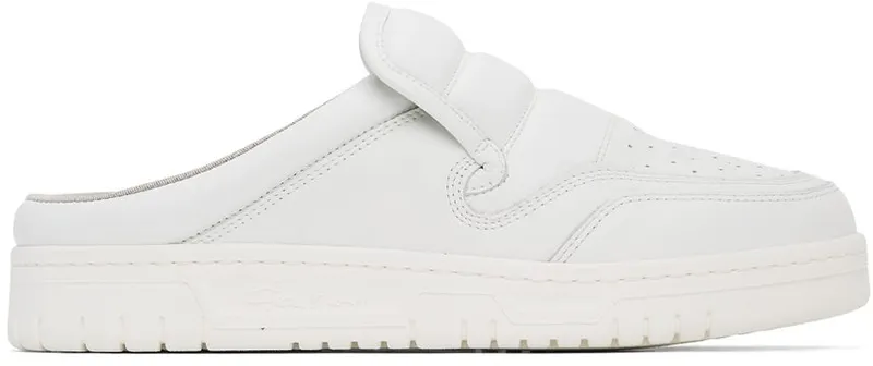 Acne Studios White Slip-On Mule Sneakers (BD0195-)