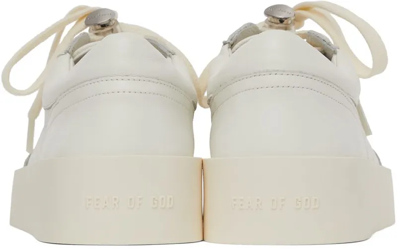 Fear of God White Vintage Tennis Sneakers (FG80-034FLT)