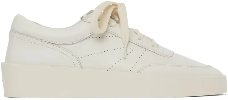Fear of God White Vintage Tennis Sneakers (FG80-034FLT)
