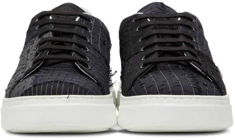 By Walid Silk Printed Sneakers (W001)