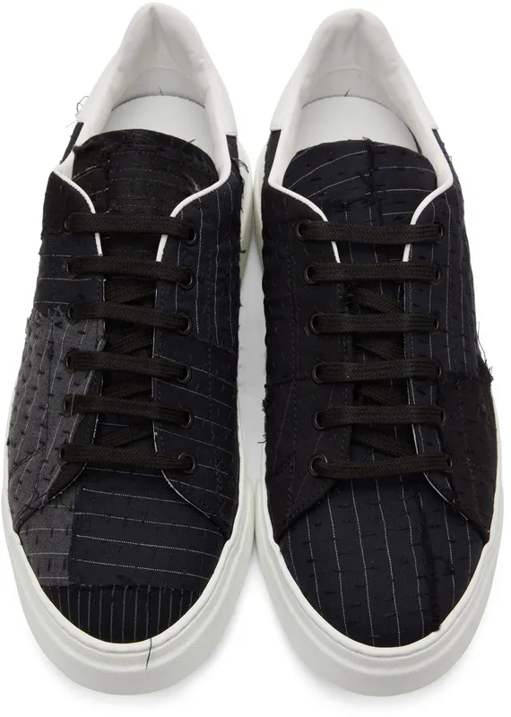 By Walid Silk Printed Sneakers (W001)