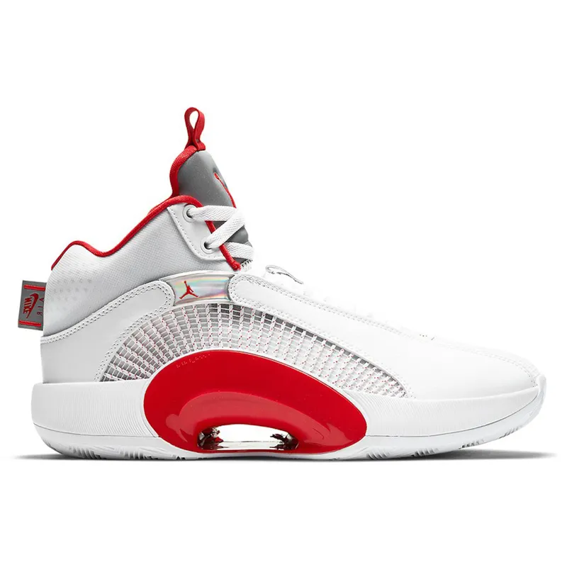 Jordan XXXV Fire Red (White Sole) (CQ4228-100)