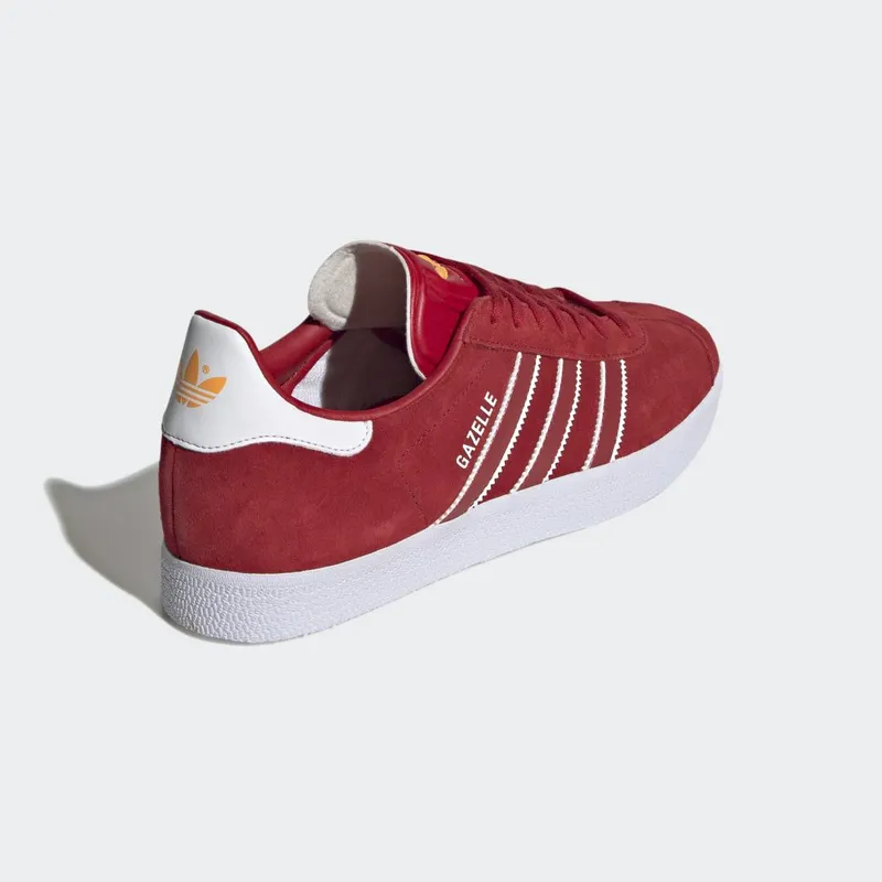 adidas Gazelle Cloud White / Team Power Red / Team Colleg Gold (GX9880)