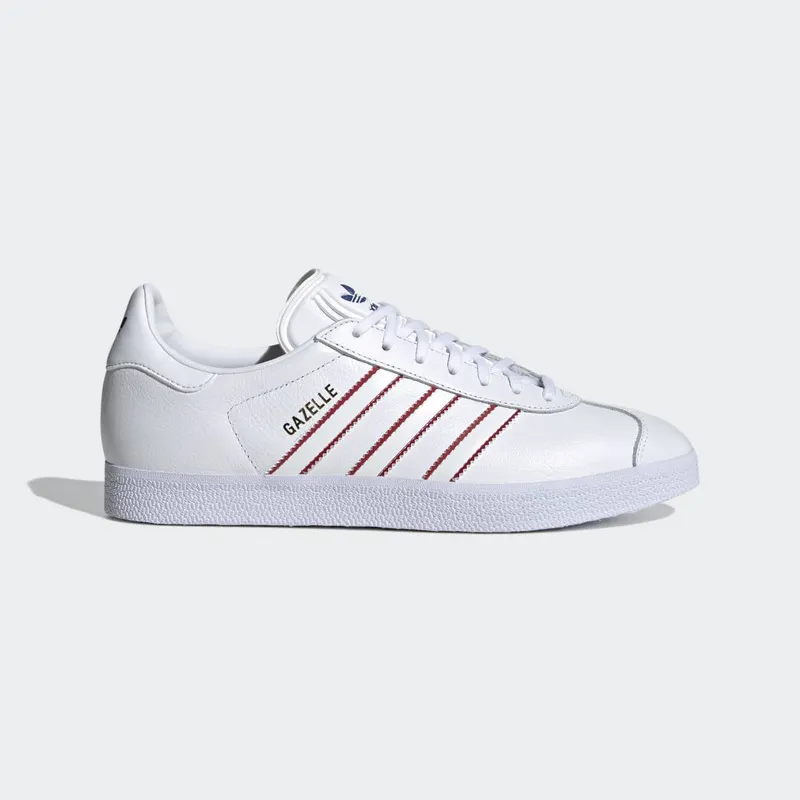 adidas Gazelle Cloud White / Team Power Red / Royal Blue (GX9882)