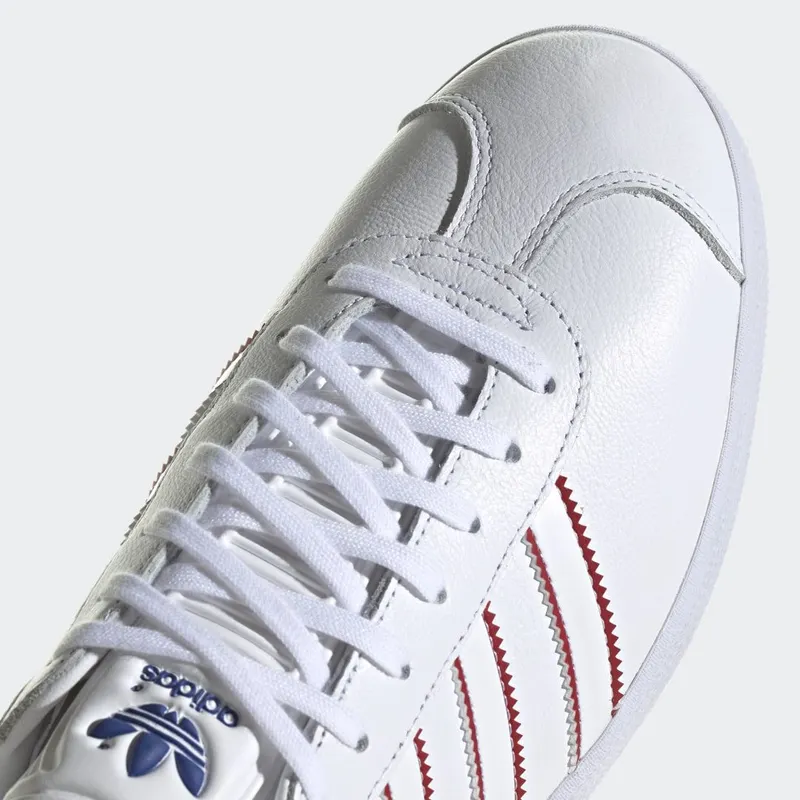 adidas Gazelle Cloud White / Team Power Red / Royal Blue (GX9882)