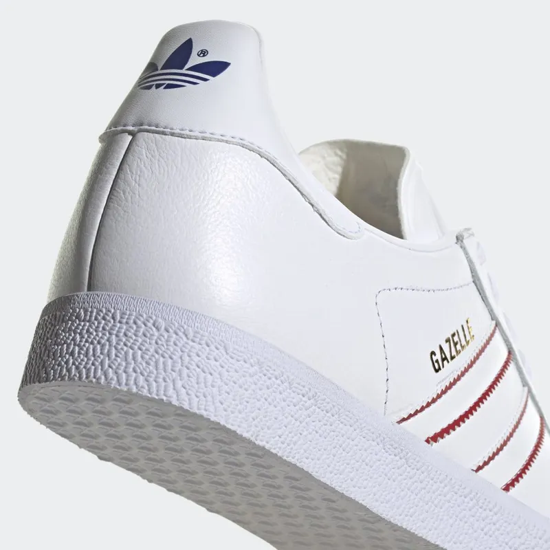 adidas Gazelle Cloud White / Team Power Red / Royal Blue (GX9882)
