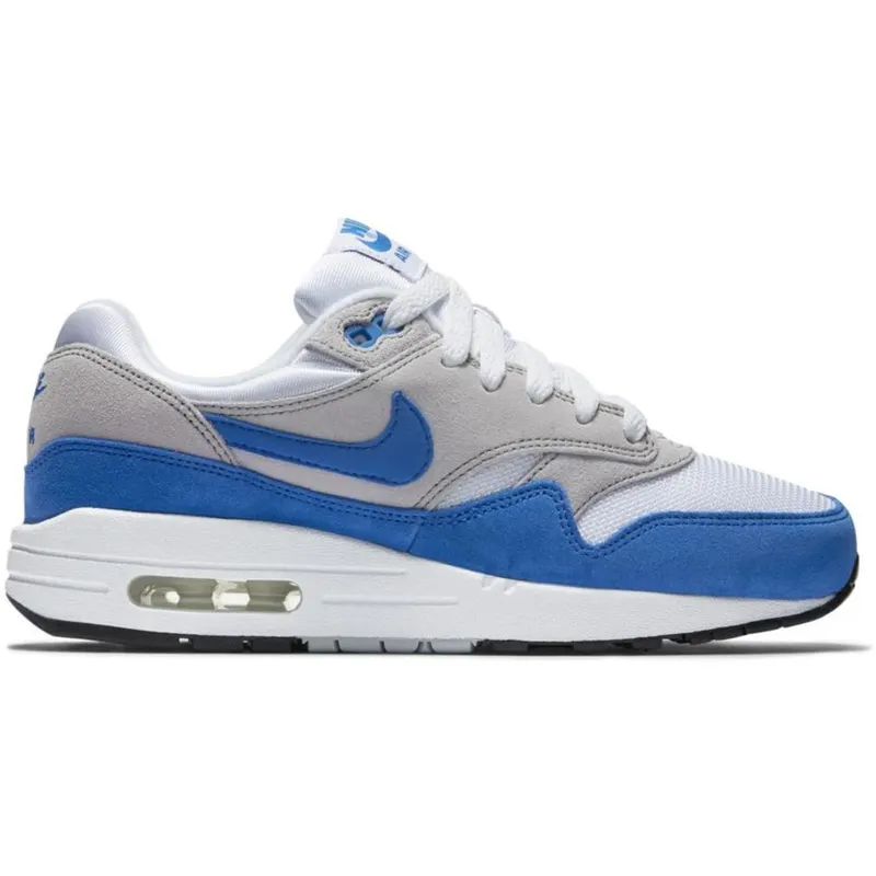 Nike Air Max 1 White Sport Royal (555766-147)