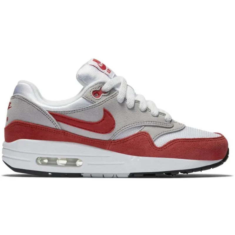 Nike Air Max 1 White University Red (555766-146)