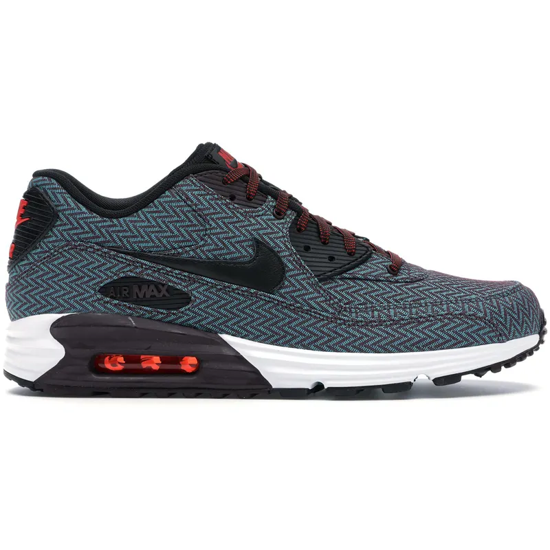 Nike Air Max Lunar90 Burgundy-Herringbone (705068-600)