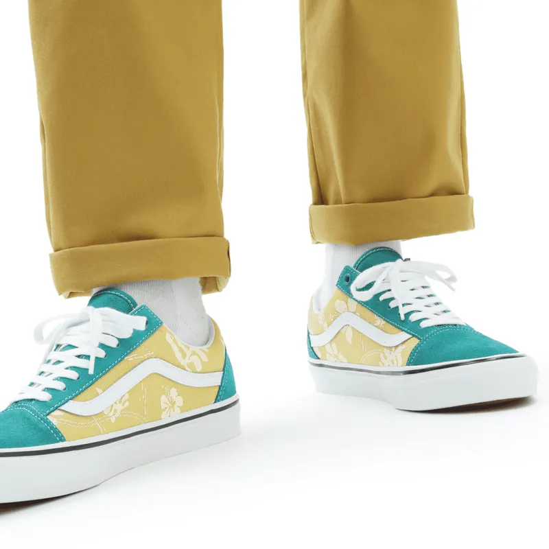 VANS Aloha Old Skool Skateschoenen Geel (VN0A5FCB3LA)