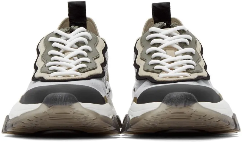 Moncler Beige & Khaki Leave No Trace Light Sneakers (4M732 – 00 – 02SR3)