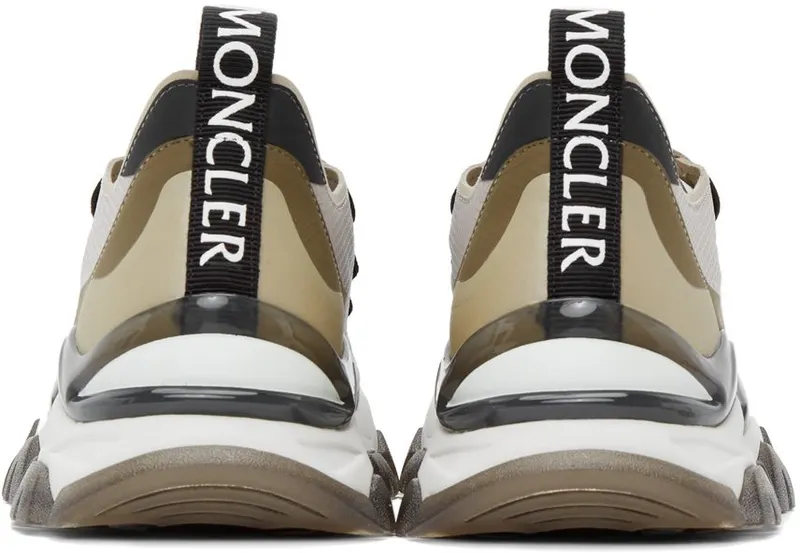 Moncler Beige & Khaki Leave No Trace Light Sneakers (4M732 – 00 – 02SR3)