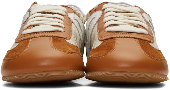 Loewe Beige Ballet Runner Sneakers (453.10.124)