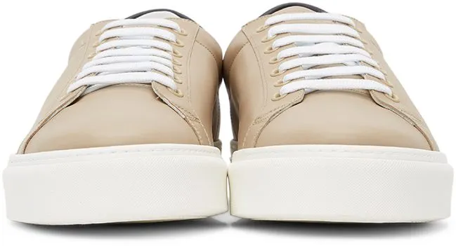 Burberry Beige Bio-Based Striped Sole Sneakers (8037195)