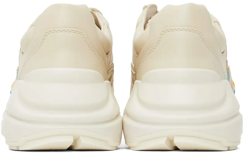 Gucci Beige Evolution Rhyton Sneakers (660062 2SH00)