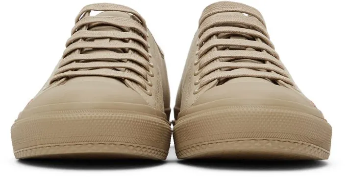 Burberry Beige Larkhall M Logo Sneakers (8037648)