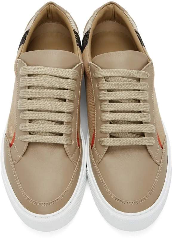 Burberry Beige New Salmond Sneakers (8024330)
