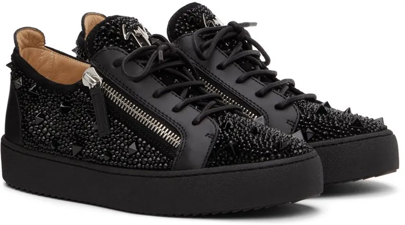 Giuseppe Zanotti Black Frankie Sneakers (RM20037-92991)