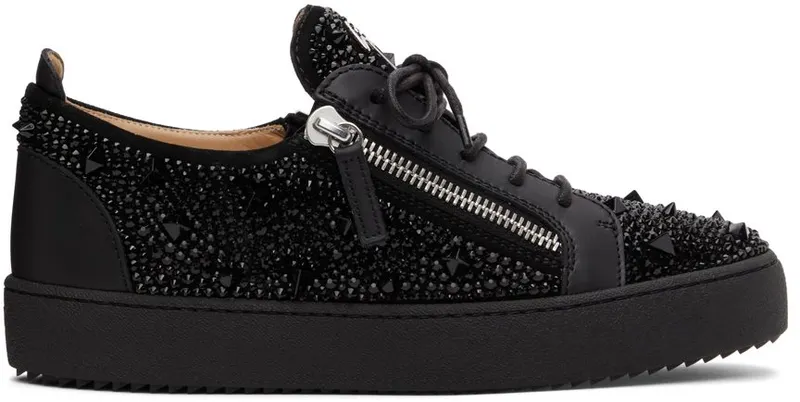 Giuseppe Zanotti Black Frankie Sneakers (RM20037-92991)