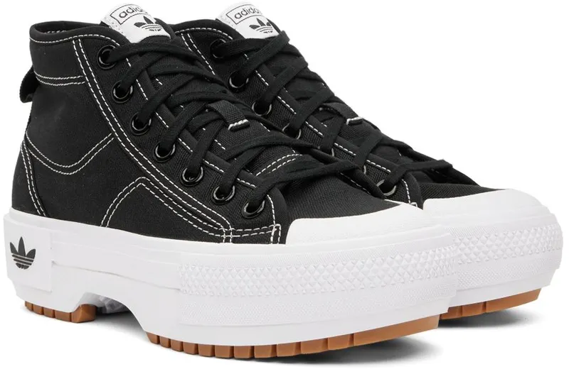 adidas Nizza Trek Core Black / Cloud White / Gum (GZ8857)